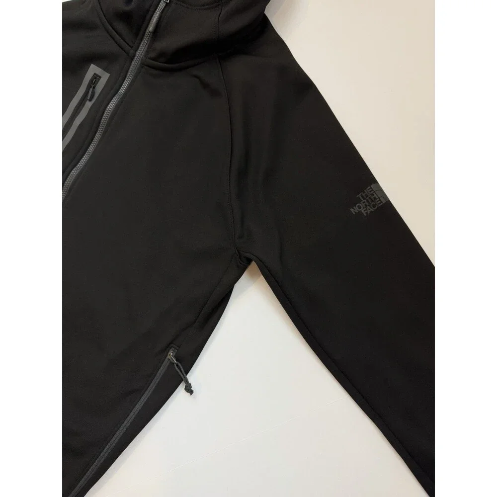 The North Face Black Performance Full Zip Hoodie Men's Medium